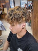 【山本智文】メンズ酸性パーマツイストスパイラルパーママッシュ