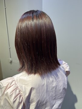 ローレンジウ(LOREN JU) 透明感髪質改善ベージュダブルカラーミルクティーグレージュ