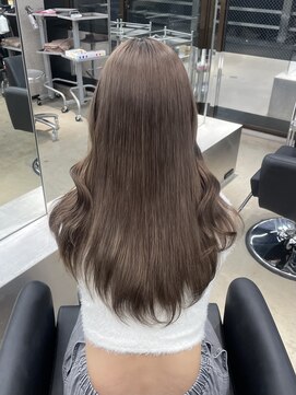 ペレ 栄店(PELE) 前髪/アンブレラカラー/こなれミディ/イメチェン/ウェーブパーマ