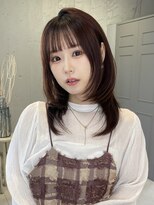 シェリー バイ フォルテ(SHERRY by FORTE)&nbsp;韓国ヘア　レイヤーカット　顔まわりカット　前髪