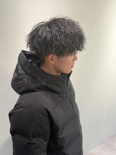 パーク バイ クリーム 大宮(PARK by CREAM) 【メンズ】縦落ちツイストスパイラルパーマ