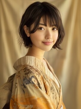 アルトリスト(Altruist Aging×HAIR&SPA) ☆イメチェンピンクベージュアンブレラカラー前髪クールショート