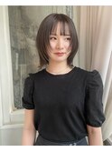 透明感抜群！グレージュカラー