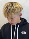パイルツイスト×金メッシュ