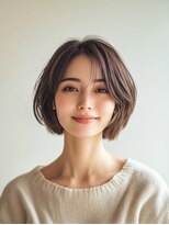 e.m.a プレミアムビューティーサロン 栄駅店(e.m.a PREMIUM BEAUTY SALON) ボブ/イメチェン/外ハネボブ/美髪/ワイドバング/髪型