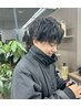 【メンズ】デザインパーマ(スパイラル、フェザー、シャドウパーマ等)＋カット