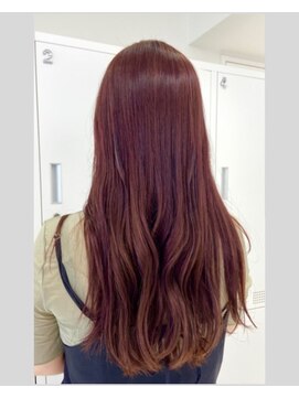 ニューカマー バイ ヘッドライト シブヤ(NEW COMER by HEADLIGHT shibuya) 育てるピンクブラウン　ブリーチなし