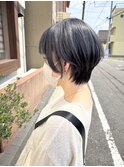 美髪縮毛矯正×柔らかくびれショート