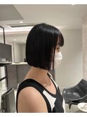 前下がりボブ