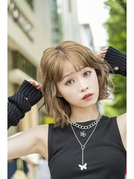 アジールヘア 池袋東口店(agir hair) 10代２０代人気ナチュラルココアブラウンベージュ　池袋