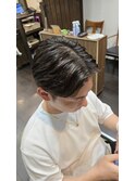 メンズセンターパート　HOMMEHAIR２ｎｄ江ヶ崎