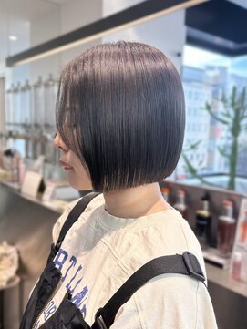 ロンドシエル 横浜(Lond ciel) 暗めカラー/ボブ/顔周り/前髪/レイヤー/髪質改善/縮毛矯正/横浜