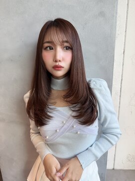 シェリム 栄(CHERIM) 美髪レイヤースタイル