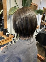 ヘアードレスビュー(hair dress V.I.E.W)&nbsp;ボブレイヤー×ロートーンオリーブ