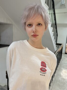 アクシス ナゴヤ(AXIS NAGOYA) 北野ピンクベージュ/イメチェン/クールショート/前髪/名古屋駅