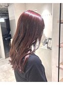 【ブリーチなしでかなうチェリーピンク】