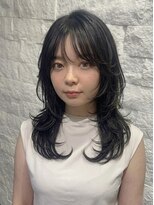 アース 藤沢店(HAIR&MAKE EARTH)&nbsp;【レディース】レイヤーカット×ワンカールデジタルパーマ