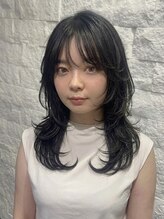 アース 藤沢店(HAIR&MAKE EARTH)&nbsp;【レディース】レイヤーカット×ワンカールデジタルパーマ