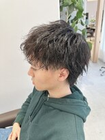 チェレ ブラン 堺東店(Chere brun)&nbsp;ウルフスパイラルパーマ・ツーブッロク・波巻きパーマ