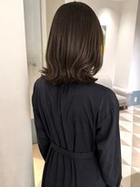 ローネス 銀座(LONESS)&nbsp;ミディアムレイヤーグレージュくびれレイヤー大人ミディアム