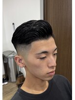 ヒラナカ&nbsp;フェード×サイドパート