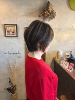 イロバイルポポル(iro...by rupopolu) レザーで仕上げる立体感たっぷりショート♪