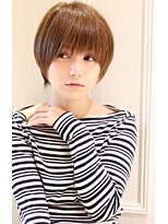 レウナ 外苑前(Reuna)&nbsp;暗めカラー☆シンプルショート【外苑前・青山・表参道】