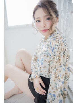 シャイン ヘア ブレンド 二子玉川(Shine hair blend) 【二子玉川】丸みショート無造作カールボブディイルミナカラー44