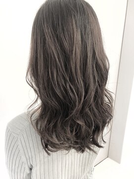 チョビー 銀座(chobii) グレージュ/デジタルパーマ/ブリーチなし/透明感/艶/人気/高柳