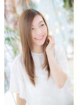 ヘアーショップ エヌアンドエー 越谷店(hair shop N&A) サラツヤストレート×レイヤーロング