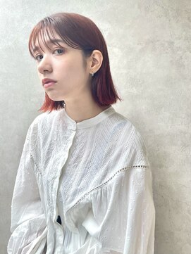 メゾンドイギー(MAISON de IGGY) こなれ切りっぱなしbob＊ダブルカラー