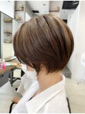 20代30代40代5◎丸み、毛束、くびれショートボブ/TheC 表参道