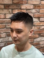 ヒロギンザバーバーショップ 丸の内店(HIRO GINZA BARBER SHOP)&nbsp;ナチュラルフェードスタイル