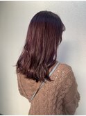 ミストバングくびれヘアぶつ切りボブブルーグレージュ冬カラー