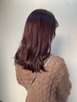 アルコイリスバイドールヘアー(ARCOIRIS by Dollhair)&nbsp;ミストバングくびれヘアぶつ切りボブブルーグレージュ冬カラー