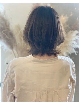 モク ヘアーサロン(moku hair salon) レイヤー外ハネボブ