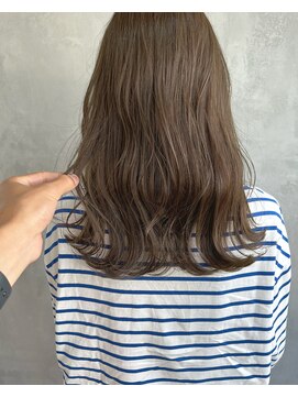 キチ(kichi.) [kichi.] セミロング×ミントベージュ