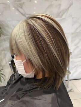 キャリ(CALI) ライトニングカラー≪CALI・田町・三田・美容室・CHIAKI≫