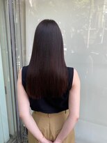 キュア 表参道(CURE)&nbsp;黒髪/グレージュカラー/ココアベージュ/ヘルシーロング[表参道]