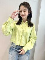 エレン 池袋(ElEn.)&nbsp;【エレン池袋】小顔カット×人気外ハネミディ　おしゃれ似合わせ