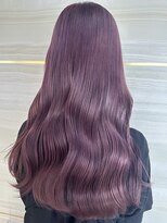 ラビスモア(Lovis moa)&nbsp;切りっぱなしボブ/ピンクブラウン/エアリーロング/美髪のススメ