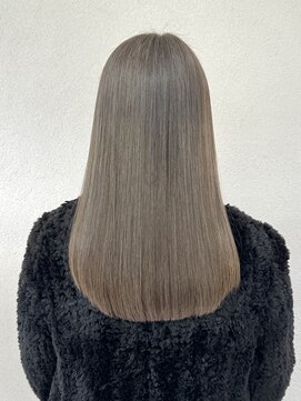 メゾンマイル 恵比寿(maison mile) グレージュカラー/髪質改善/暗めカラー[恵比寿駅]