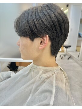 ロミーオム 本厚木(ROMMY. Homme) 刈り上げない韓国風センターパートマッシュカジュアルメンズヘア