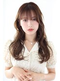 <瀧川彩季>小顔薄めバングにレイヤーカットでつくる愛されヘア