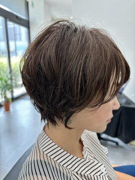 ニル 柏の葉(Nil) ☆ひし形ショートボブ×パーマ×レイヤーボブ☆