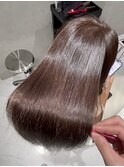 ストレートスタイル/艶髪/髪質改善/縮毛矯正/銀座/東銀座