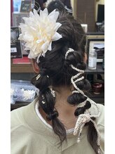 ガラ(GALA) ヘアセット