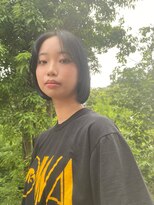 ヘアーコンセプト アイアイオ(HAIR CONCEPT iio) 暗髪Bob