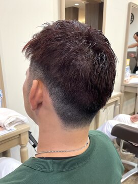 アルターリール(aL ter Rire) スパイキーショート/ブルーブラック/フェザーパーマ/中村郁未