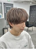 メンズカット/韓国ヘア/メンズパーマ/センターパート